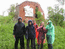 У памятника 17-ой стрелковой дивизии в деревне Леоново с ВН